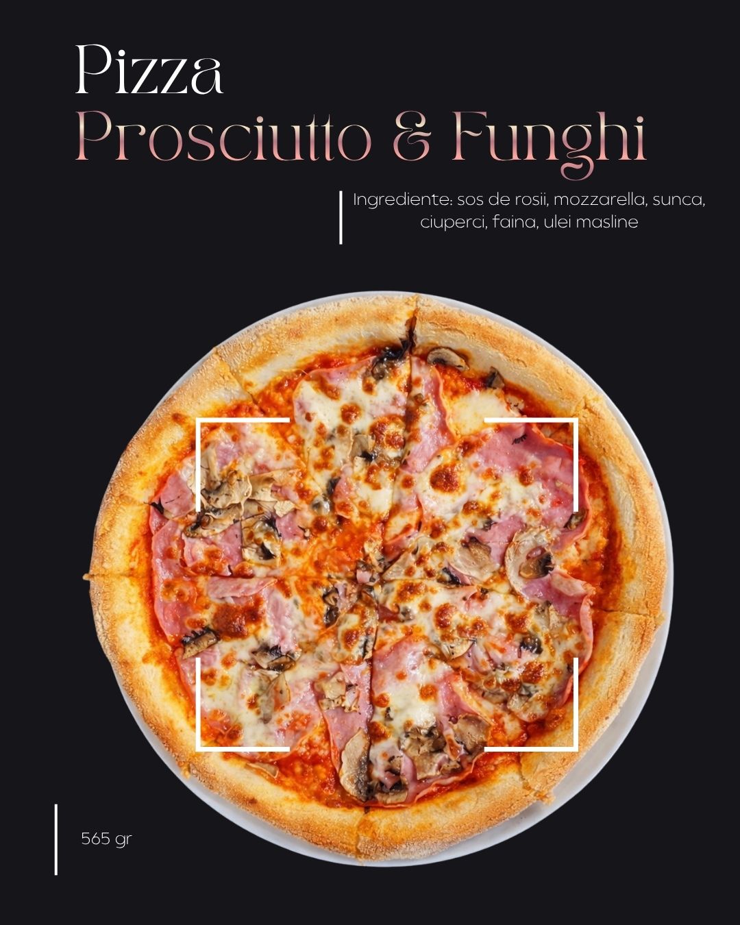 Prosciutto & Funghi