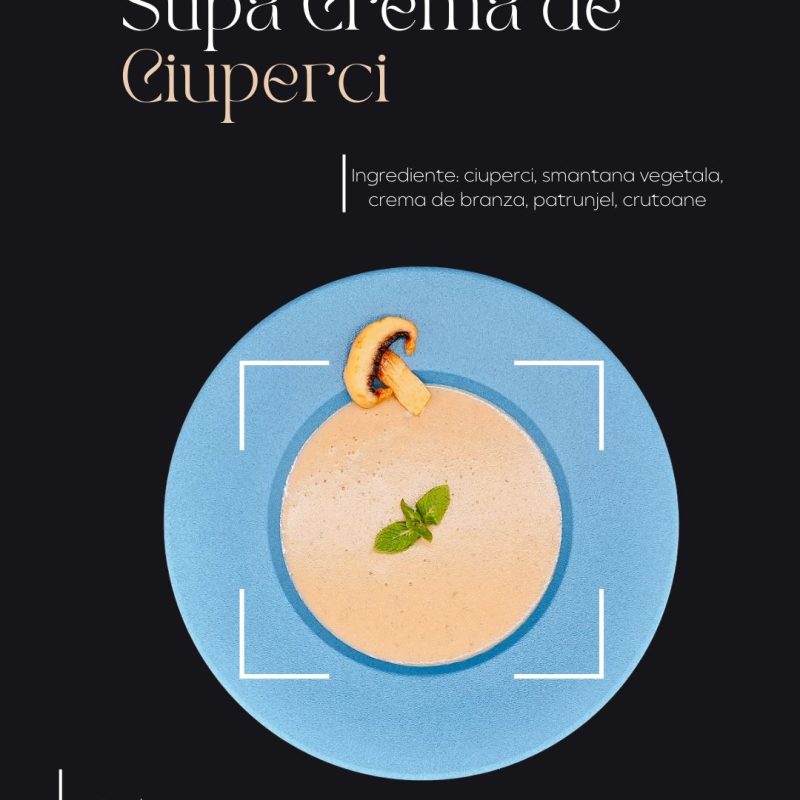 Supa Crema de Ciuperci
