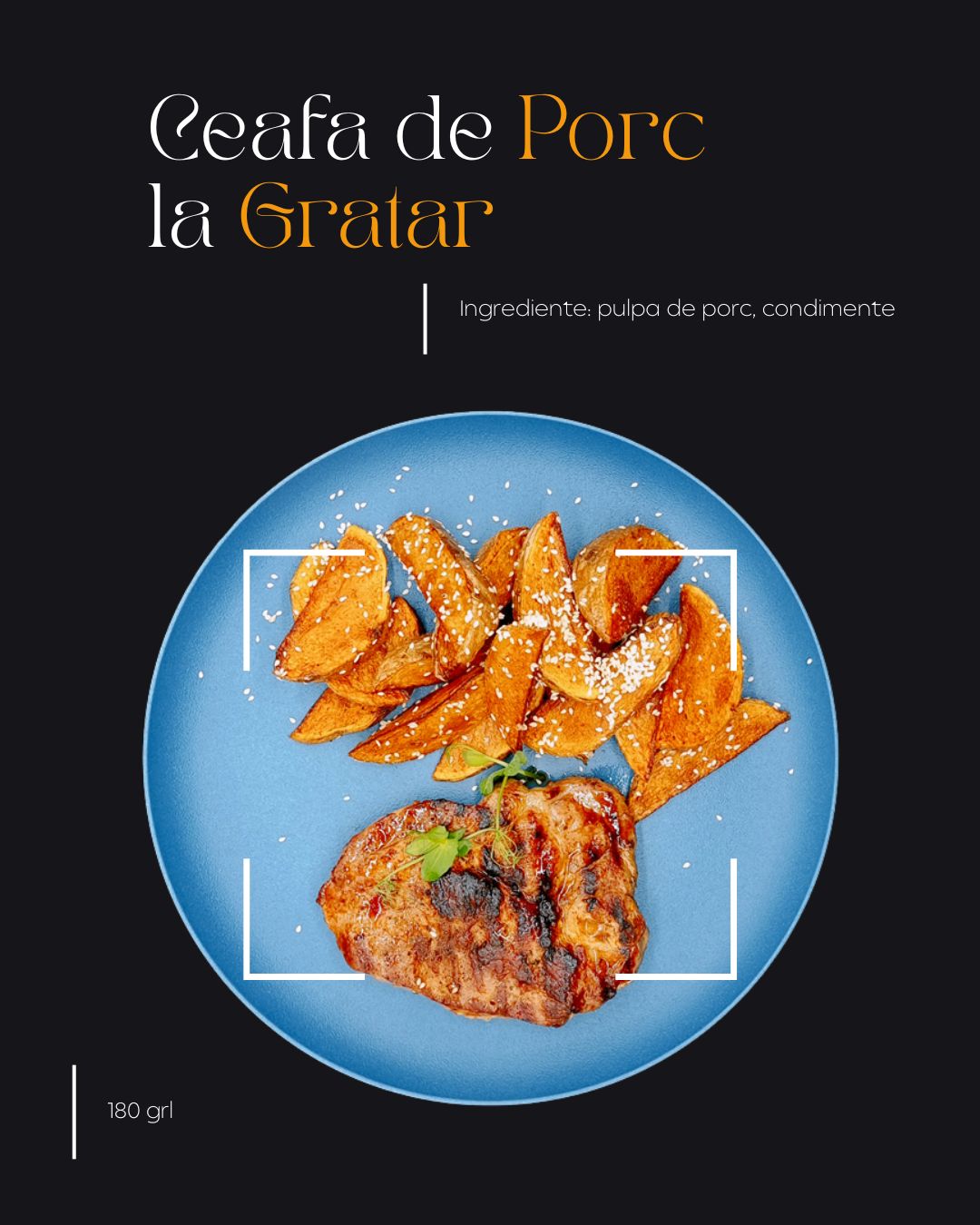 Ceafa de Porc la Gratar