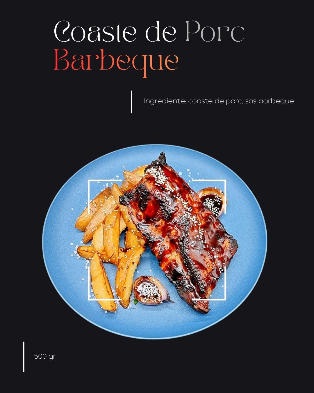 Coaste de Porc Barbeque
