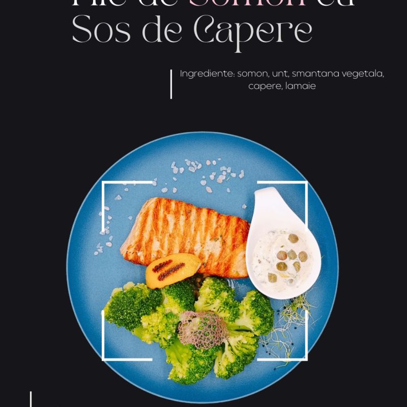 File de Somon cu Sos de Capere