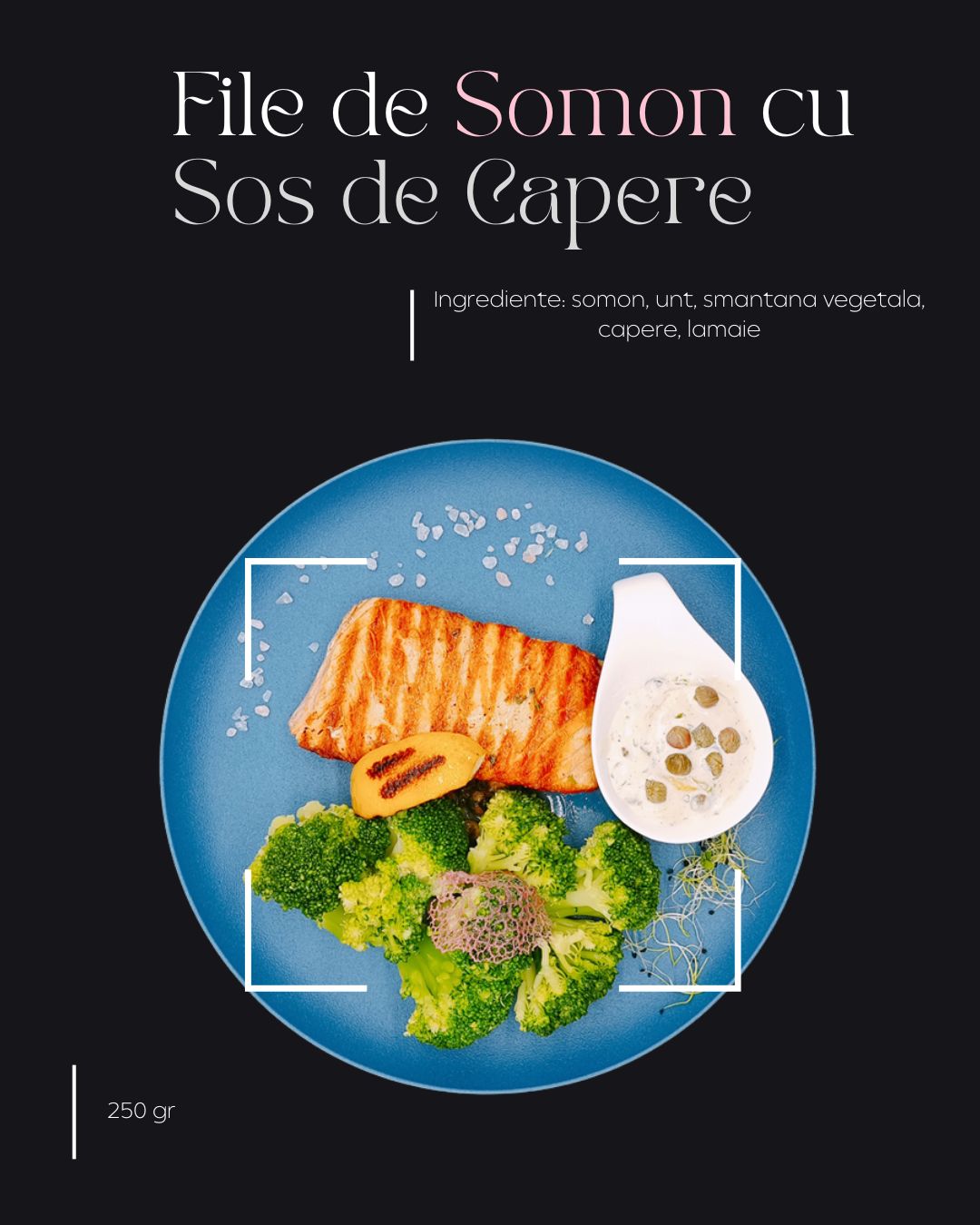 File de Somon cu Sos de Capere