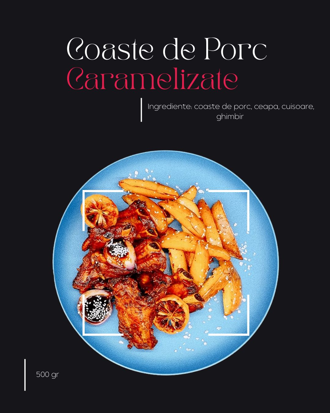 Coaste de Porc Caramelizate