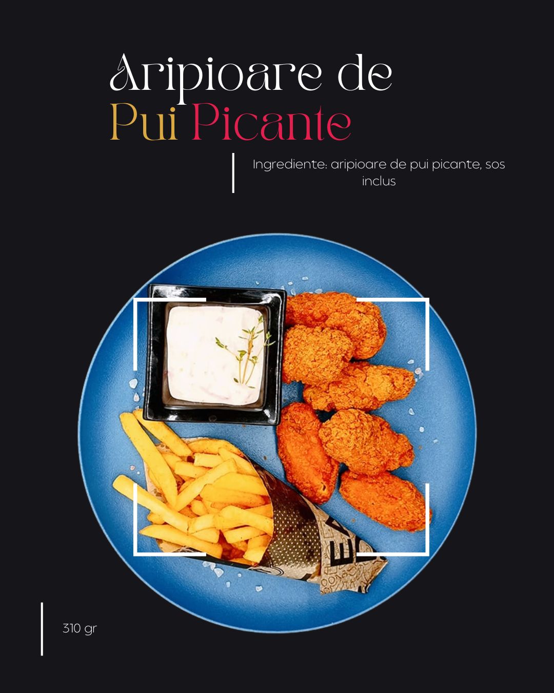 Aripioare de Pui Picante