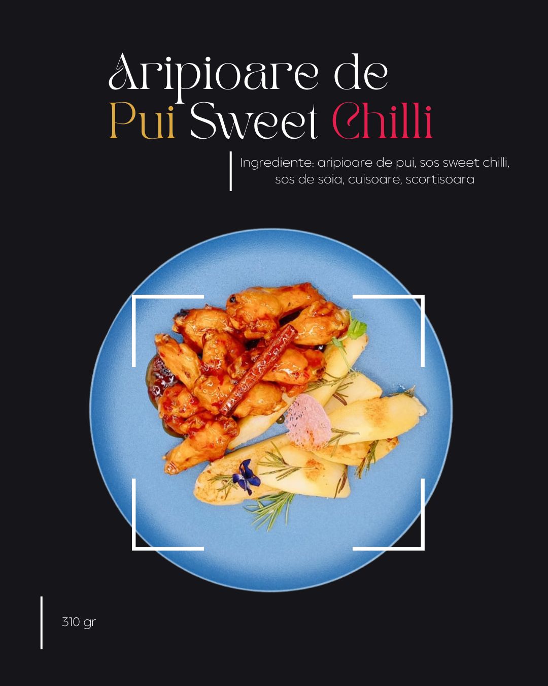 Aripioare de Pui Sweet Chilli