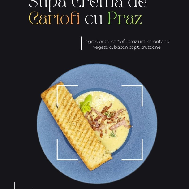Supa Crema de Cartofi cu Praz