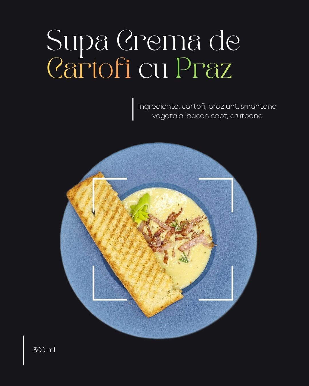 Supa Crema de Cartofi cu Praz