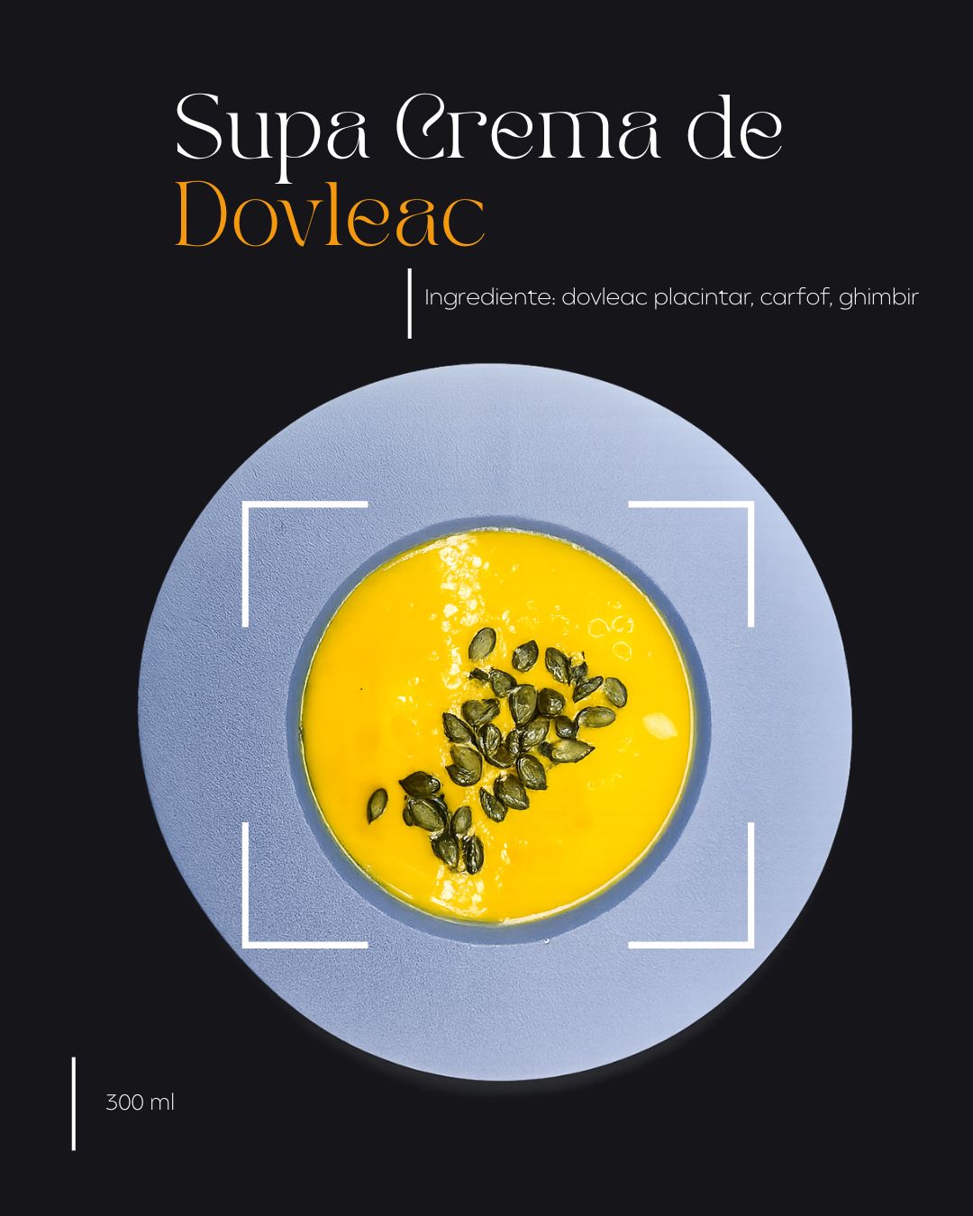 Supa Crema de Dovleac